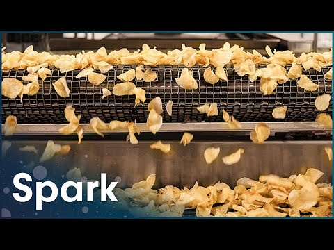 How Are Potato Chips Made In Factories? | Making Goods | Spark
