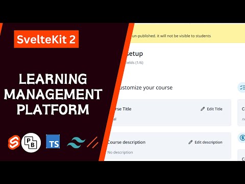 🔥 Build the Ultimate Learning Platform with SvelteKit, PocketBase & TailwindCSS! 🚀 (Udemy Clone)