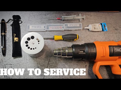 How To Service a Montblanc 146 & 149 Fountain pens