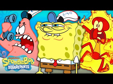55 MINUTES of Classic SpongeBob Moments! 🧽 | SpongeBob