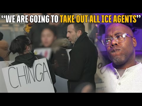 Hidden camera experiment exposes anti ICE protesters IN 8K