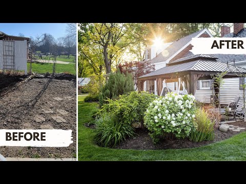 EXTREME DIY BACKYARD PATIO MAKEOVER | PART TWO | PAVERS WITH ROCKS | RETAINING WALL | GAZEBO