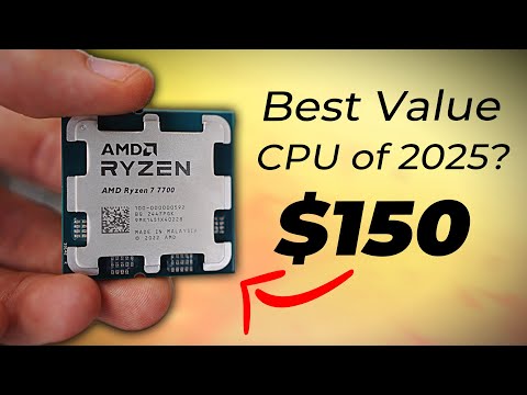 The $150 Ryzen 7 7700 Actually Competes with the 9800X3D...