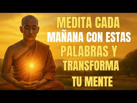 MEDITA CADA MAÑANA con estas palabras para NUTRIR la PAZ INTERIOR | Budismo