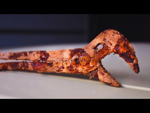 Restoring My Father’s 50 Year Antique Rusty Tool : Old Hand Tool Restoration.