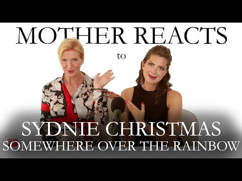 MOTHER REACTS to SYDNIE CHRISTMAS | SOMEWHERE OVER THE RAINBOW | Britain's Got Talent Reaction