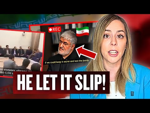 Iranian Leader PANICS After Realizing He Revealed 🇮🇷 IRGC's Plan To Build Nukes!