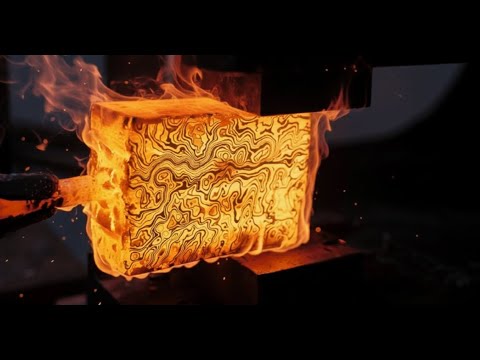 Making the Legendary Sword Damascus Longsword