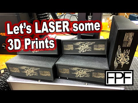 3D Printed Fiber Laser Engraved 6x6 Post Caps - Monport GA 30