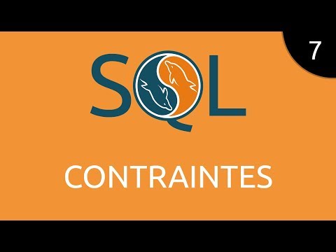 SQL #7 - contraintes