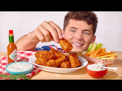 How To Make Crispy Buffalo Chicken Wings