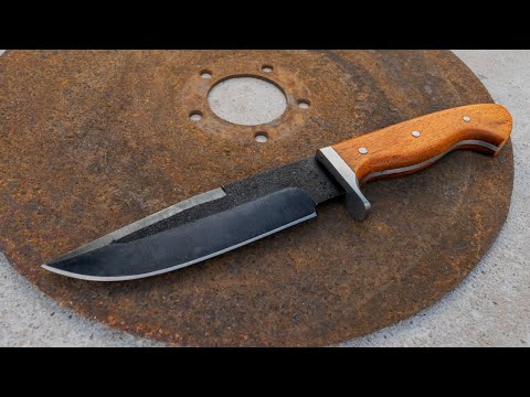 Making a basic Knife from a Plow disc