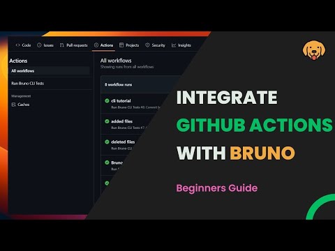 Automate API Testing Workflow with Bruno | What is GitHub Actions | Configure CI/CD Pipeline #bruno