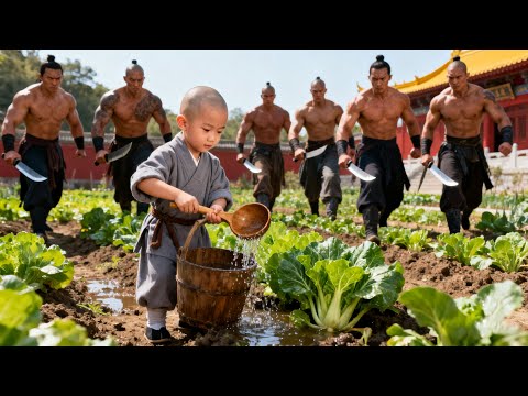 Kung fu movie! A bullied little monk secretly holds unfathomable martial arts power!