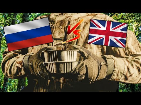RUSSIAN VS BRITISH 24 HOUR MRE - WHO WINS?