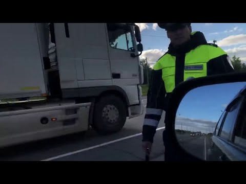 ПРИЗЕМЛИЛ НА ТРАССЕ ТЕРКИ С ДПС ШМОНАЛИ И СПАЛИСЬ