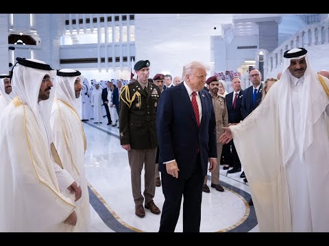 Donald Trump in Qatar: President greeted with red Cybertrucks, signs deal to boost defense, trade