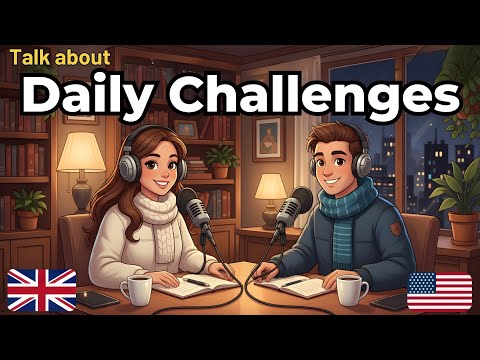 Speak Confidently About Your Daily Challenges in English | Real English Conversation Practice