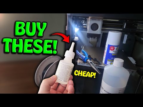 If You 3D Print, You Need These Cheap Items!