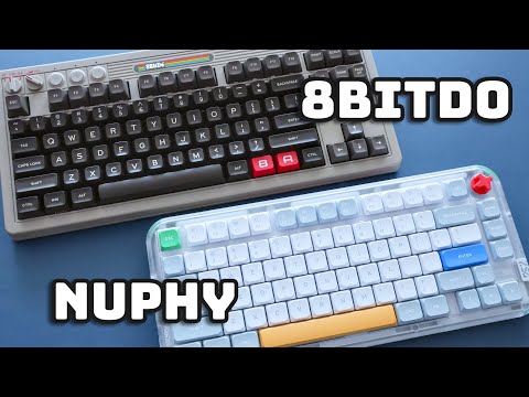 Who Makes the Best Retro Keyboard? [8BitDo vs Nuphy]