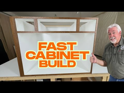 Cabinet Build: Basic Vanity In Less Than 30 Minutes