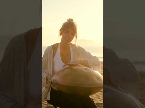 Golden hour meditation 🌞✨ Soothing waves | Changeofcolours #calmingmusic #handpan #relaxingmusic