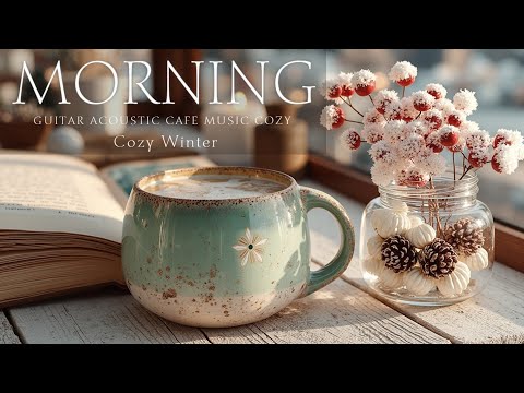 Jazz Coffe - Cozy Winter Morning Guitar ~ Warm Acoustic Instrumental for Relaxation, Coffee Vibes