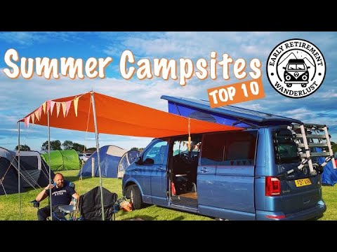 Our Top 10 Picks for Summer Vanlife Campsites in the UK