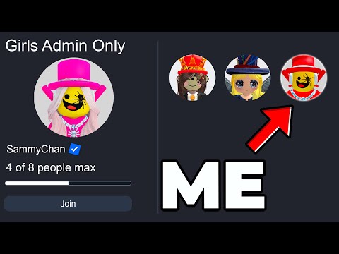 I Snuck Into a GIRLS ADMIN Server With OWNER In Steal A Brainrot!