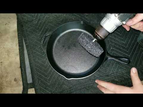 How to make your new Lodge cast iron smooth as glass