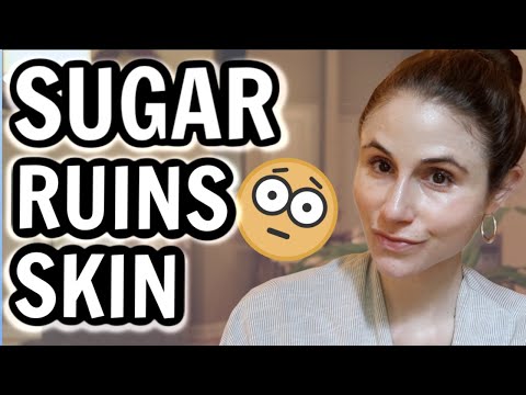 Sugar RUINS SKIN: wrinkles, aging, acne, sagging| Dr Dray