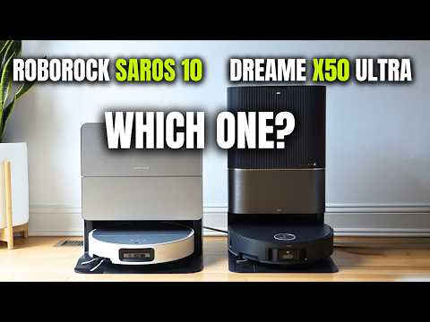 Roborock SAROS 10 vs Dreame X50 Ultra - Features, Performance, and Value
