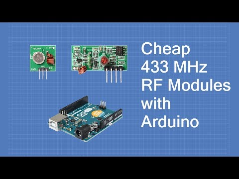 Using Inexpensive 433 MHz RF Modules with Arduino
