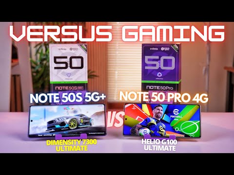 MUCH DIFFERENCE?! VERSUS GAMING Infinix Note 50S 5G+ vs Infinix Note 50 Pro 4G Indonesia, Who is ...