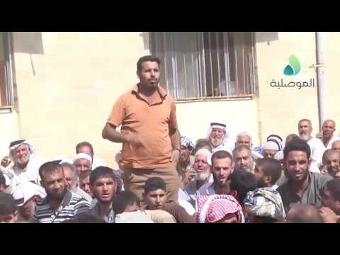 أهالي ازهيليلة يسلمون عناصر داعش للقوات الامنية بعد تحريرهم