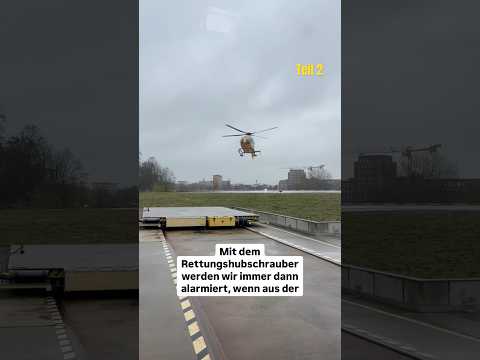 "Fly Out" für die ADAC Luftrettung am Charité Campus Benjamin Franklin. (Teil 2) #shorts