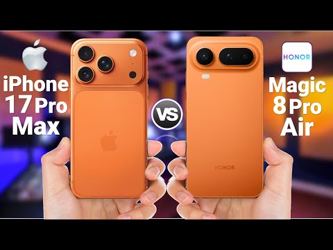 iPhone 17 Pro Max vs Honor Magic 8 Pro Air – Apple Is Falling Behind