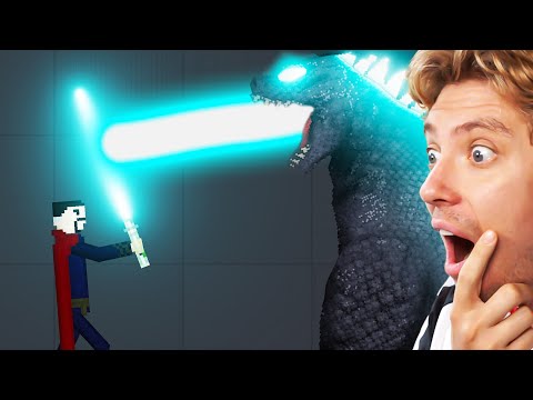 Godzilla vs Everything in People Playground (EP.1)