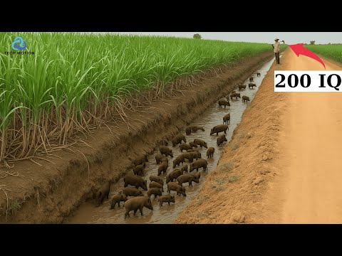 How Farmers' Ditch Strategy Outsmarted Thousands of Wild Boars on Their Farms