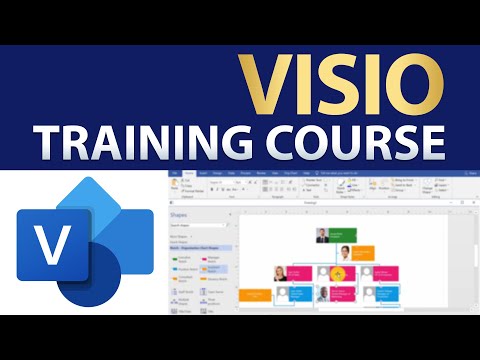 MICROSOFT VISIO TUTORIAL | Learn to DRAW DIAGRAMS, ORG CHARTS & NETWORK DIAGRAMS
