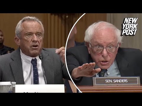 RFK Jr. gets into fiery exchange with Sen. Sanders on Big Pharma contributions in congress