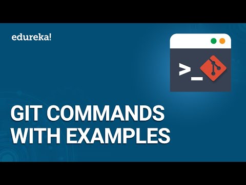 Git Commands With Examples | Top Git Commands with Examples | Git add, pull, branch, merge | Edureka