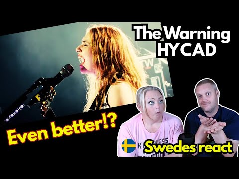 First time reaction to The Warning - "Hell You Call A Dream" (Live from Pepsi Center CDMX)