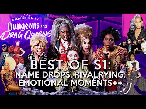 Best of Dungeons and Drag Queens Season 1 - Name Drops, Rivalrying, Cat Tree, Alvin the Chipmunk