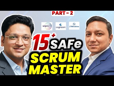 [Part 2] SAFe scrum master interview questions and answers ⭐ scrum master interview questions