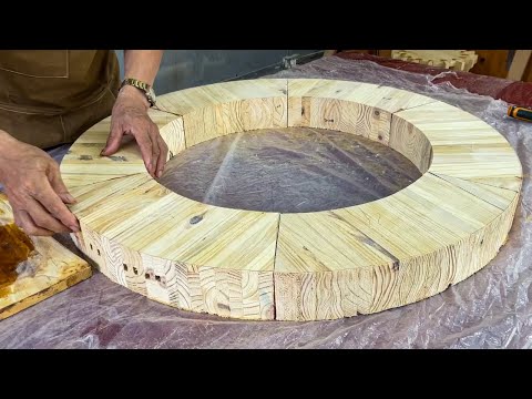 Just With A Few Simple Steps, Waste Wood Is Reborn into a Masterpiece That Makes Everyone Astonished