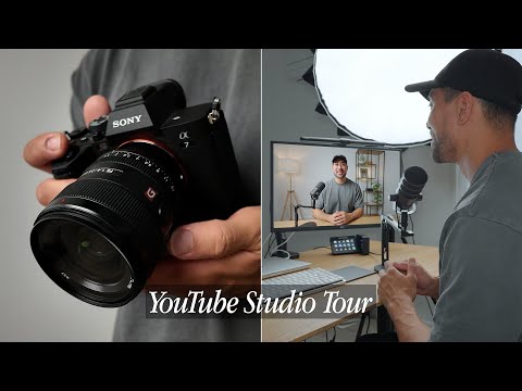 My Entire YouTube Studio and Workflow (Camera, Lighting, Sound, and more)