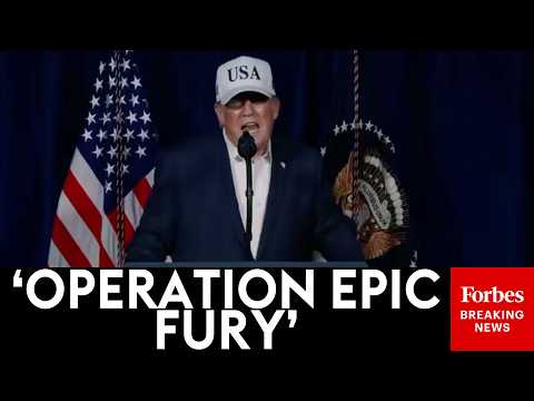 President Trump Announces Major Combat Operations Against Iran: 'Operation Epic Fury'