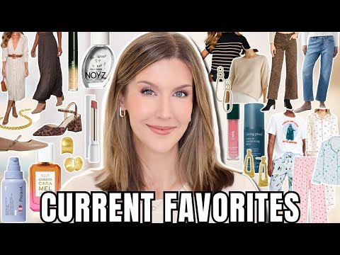 CURRENT FAVORITES: Fashion, Makeup, Fragrance, Hair, & More