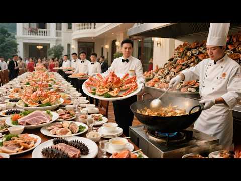 福建土豪成人礼多震撼？别墅现做酒席一桌过万，飞天茅台马爹利随便喝竟不收礼！【我是忐忑妞】